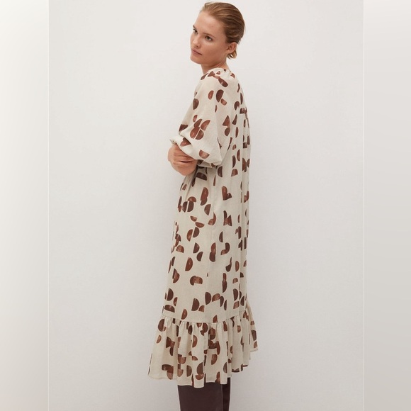 Mango Printed Dress - Picture 6 of 8